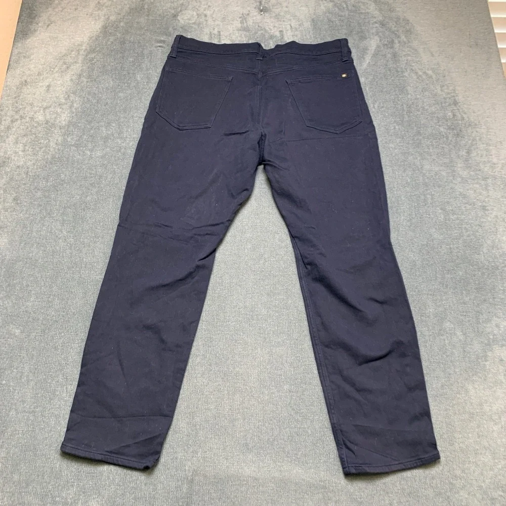 Banana Republic Pants Mens 36x29 Blue Casual Flat Front 5 Pockets Straight Leg